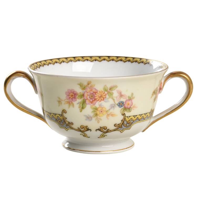 Aubery Footed Bouillon Cup