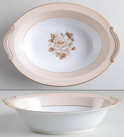 Auburn 10" Oval Vegetable Bowl