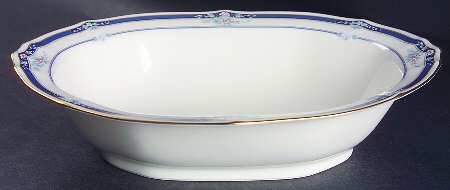 Auburndale 10" Oval Vegetable Bowl