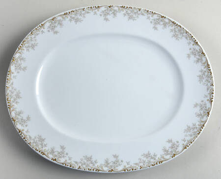 Aubusson 13" Oval Serving Platter