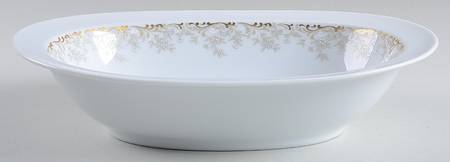 Aubusson 10" Oval Vegetable Bowl