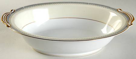 Audrey 10" Oval Vegetable Bowl