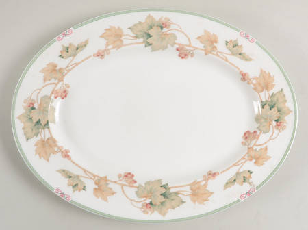 Autumn Estate 12" Oval Serving Platter