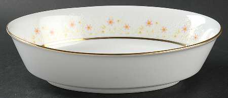 Augusta 9" Oval Vegetable Bowl