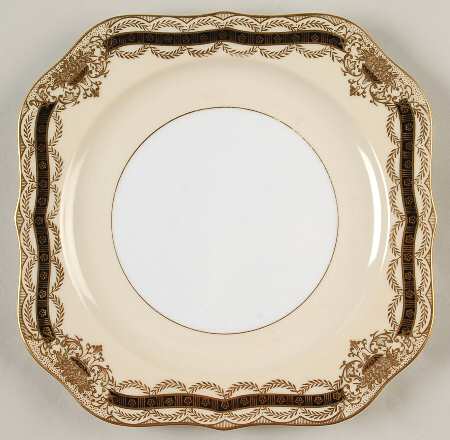Augustan Square Salad Plate