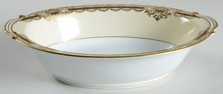 Augustan 10" Oval Vegetable Bowl