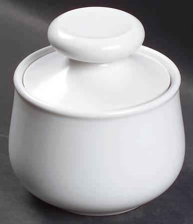 Au Naturel Sugar Bowl & Lid