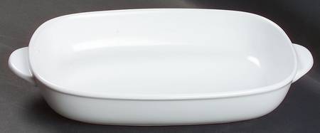 Au Naturel 9" Oval Baker/Vegetable Bowl