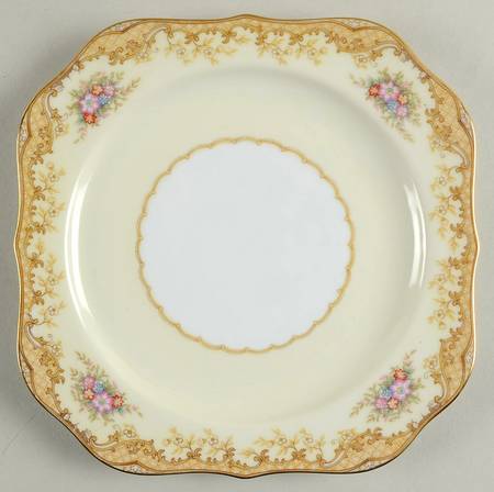Aurora Square Salad Plate