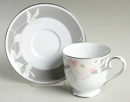 Autumn Rhapsody Footed Cup & Saucer Set