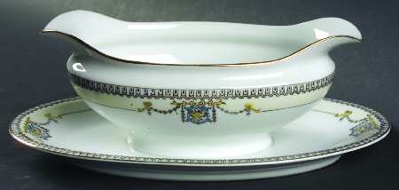 Austin Gravy Boat with Attached Underplate