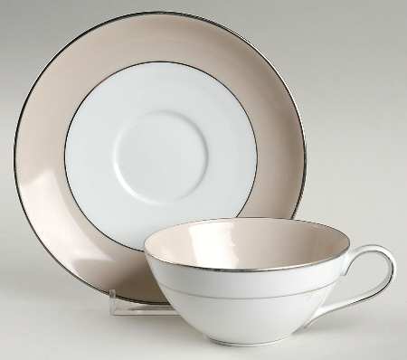 Autumn Flat Cup & Saucer Set