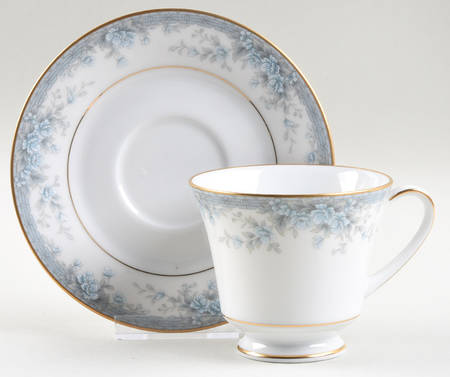Avalon Footed Cup & Saucer Set
