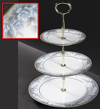 Avalon 13 7/8"-14 1/4" 3-Tiered Serving Tray(DP,SP,BB) HC