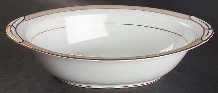 Avon 10" Oval Vegetable Bowl