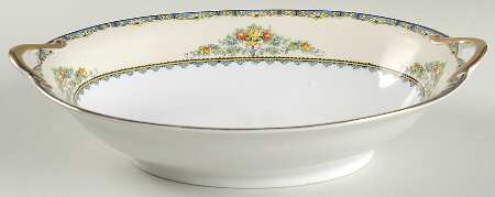 Avril 9" Oval Vegetable Bowl