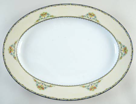 Avril 16" Oval Serving Platter