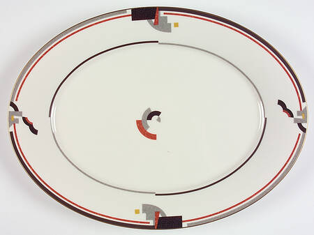 Awareness 15" Oval Serving Platter