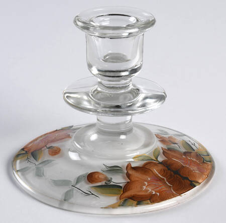 Azalea Glassware Candlestick by Noritake