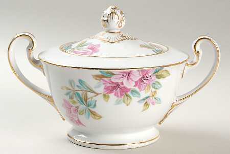 Azalea Sugar Bowl & Lid