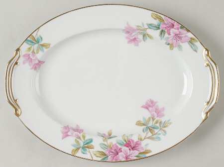 Azalea 11" Oval Serving Platter