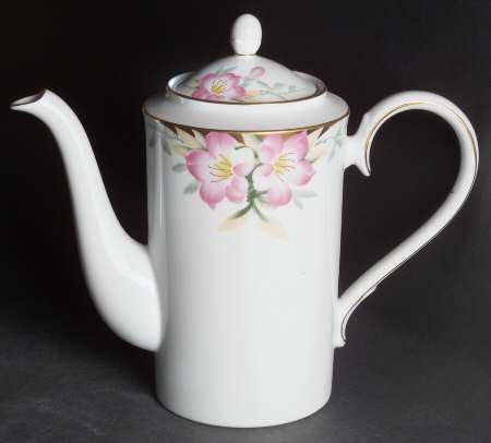 Azalea Coffee Pot & Lid by Noritake