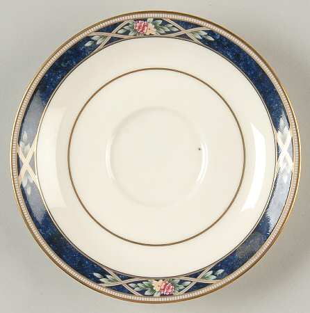 Azure Garden Saucer for Demitasse Cup