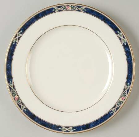 Azure Garden Salad Plate