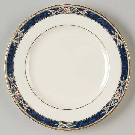 Azure Garden Bread & Butter Plate