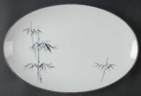 Bamboo 14" Oval Serving Platter