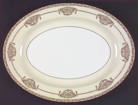 Bancroft 16" Oval Serving Platter