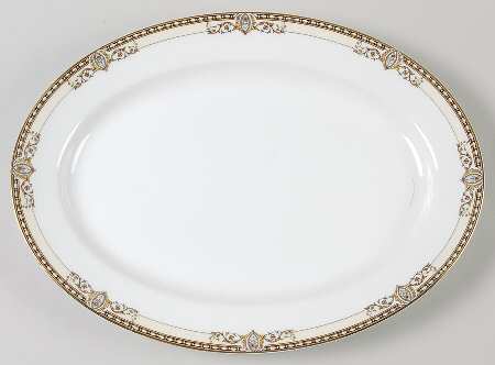 Bancroft 13" Oval Serving Platter