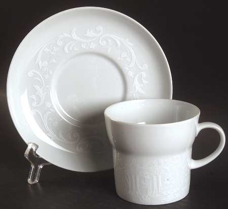 Barbados Flat Cup & Saucer Set