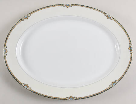Baroda 16" Oval Serving Platter