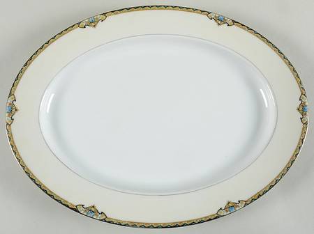 Baroda 13" Oval Serving Platter