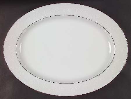 Baroness 16" Oval Serving Platter