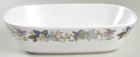 Barossa 9" Oval Vegetable Bowl