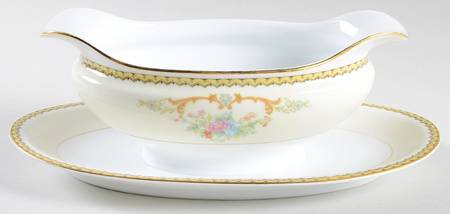 Barton Gravy Boat with Attached Underplate