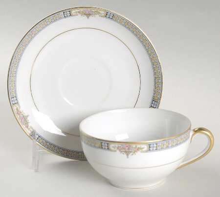 The Basel Flat Cup & Saucer Set