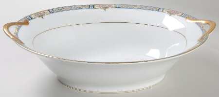 The Basel 10" Oval Vegetable Bowl