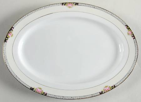 Beechmont 10" Oval Serving Platter