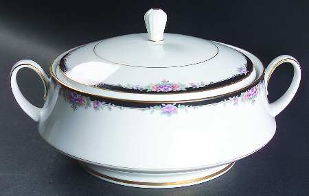 Belle Empress Round Covered Vegetable by Noritake