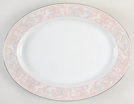 Belle Femmes 13" Oval Serving Platter