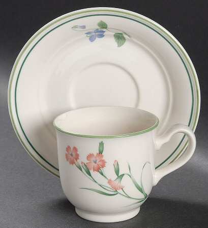 Belgravia Footed Cup & Saucer Set