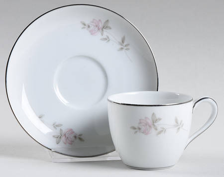 Bellemead Flat Demitasse Cup & Saucer Set