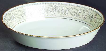 Bella 9" Oval Vegetable Bowl