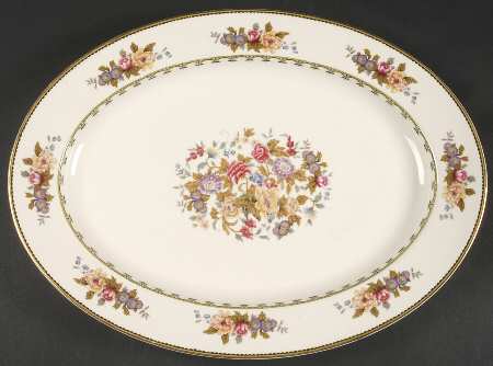 Bellefleur 16" Oval Serving Platter