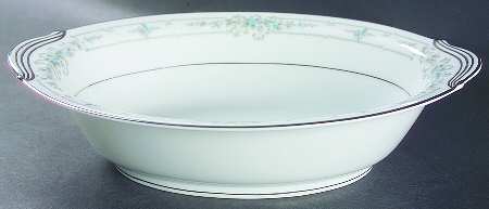 Bellfleur 10" Oval Vegetable Bowl