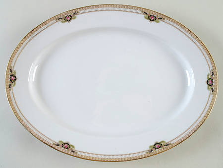 Belmont (Circa 1912) 14" Oval Serving Platter
