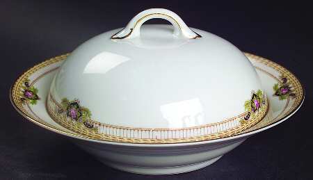 Belmont (Circa 1912) Round Covered Butter
